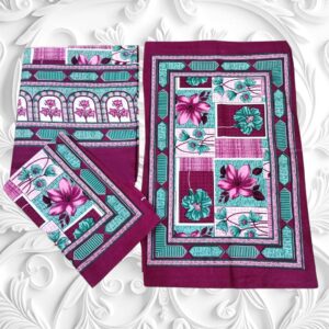 Pigment  Flower Double size 1 Bedspread+2Pillow covers set