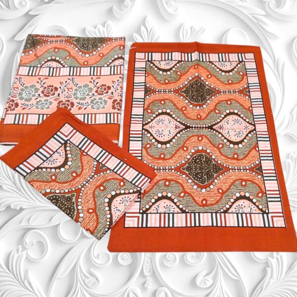 Pigment  Flower Double size 1 Bedspread+2Pillow covers set