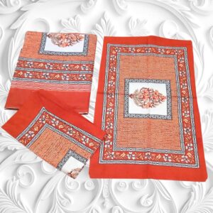 Pigment  Flower Double size 1 Bedspread+2Pillow covers set