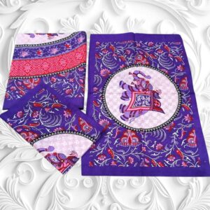 Pigment  Flower Double size 1 Bedspread+2Pillow covers set