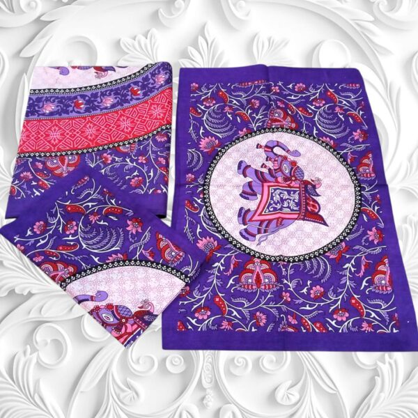 Pigment  Flower Double size 1 Bedspread+2Pillow covers set