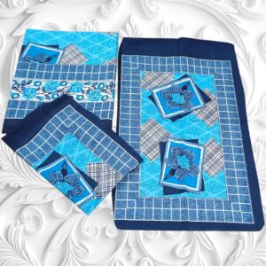 Pigment  Flower Double size 1 Bedspread+2Pillow covers set