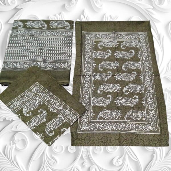 Pigment  Flower Double size 1 Bedspread+2Pillow covers set