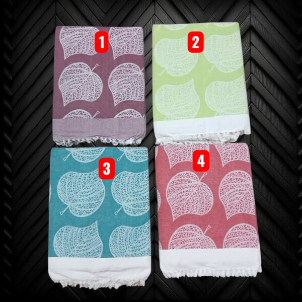 Fancy jacquard pure cotton super soft bedsheet FJ12