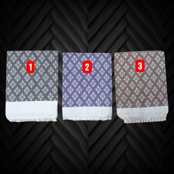 Fancy jacquard pure cotton super soft bedsheet FJ12