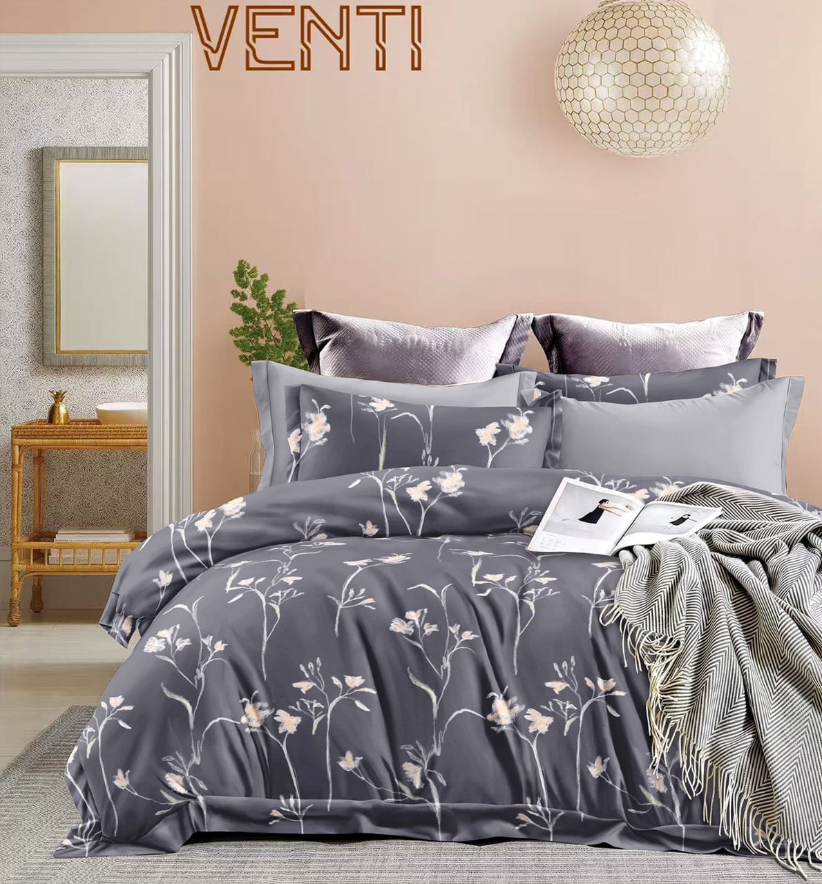 Fitted elastic bedspread king size 108x108