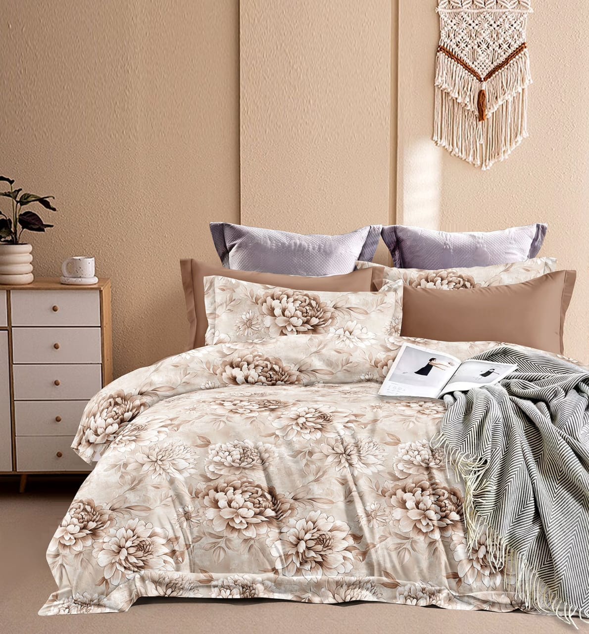 Fitted elastic bedspread king size 108x108