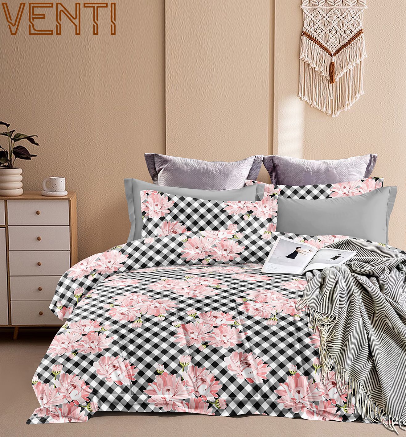 Fitted elastic bedspread king size 108x108