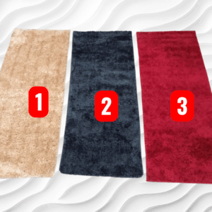 Red Rose super soft Anti slip Grip Runner mat