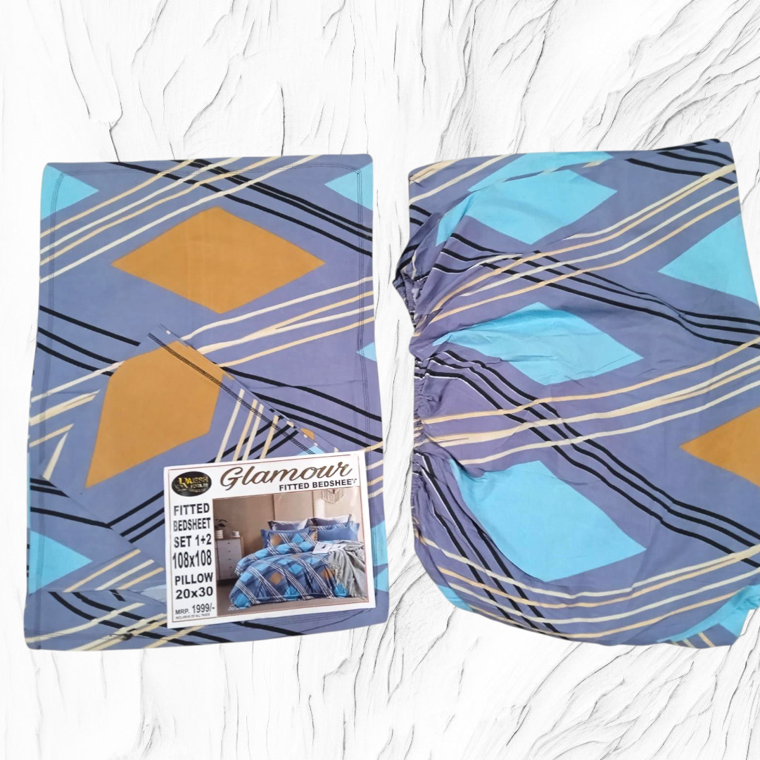 Fitted elastic bedspread king size 108x108 - Image 3