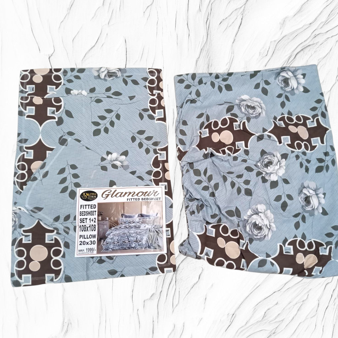 Fitted elastic bedspread king size 108x108 - Image 2