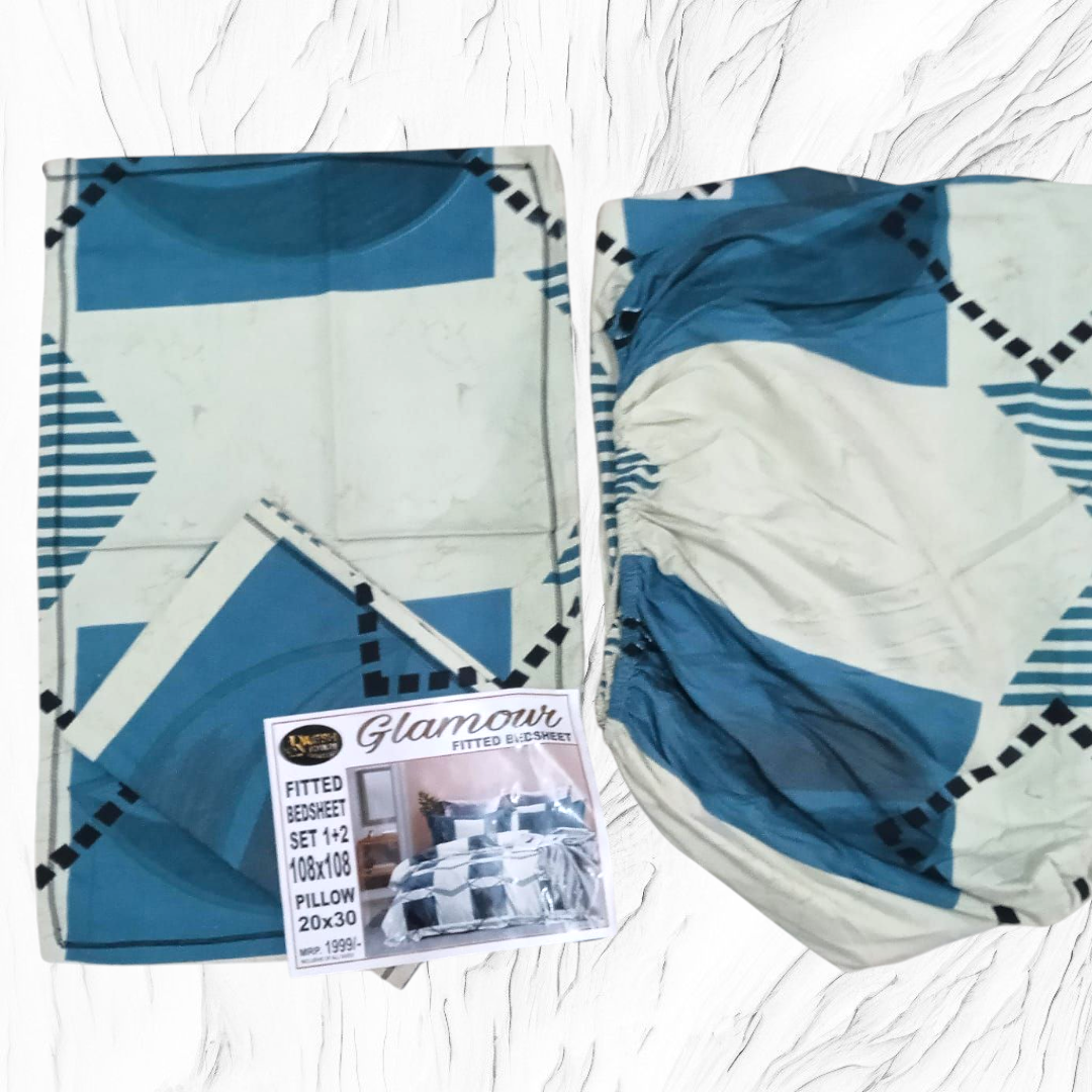 Fitted elastic bedspread king size 108x108 - Image 2