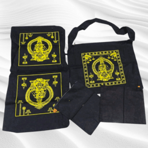 Ayyappa Swamy Black 1 set Irumudi bag +1shoulder side zip bag SA23