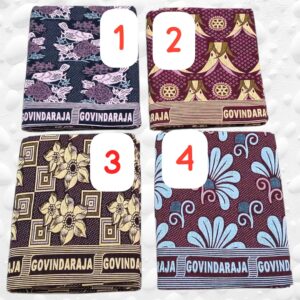 Govindaraja thick pure Cotton bedsheet 60x90 TB12