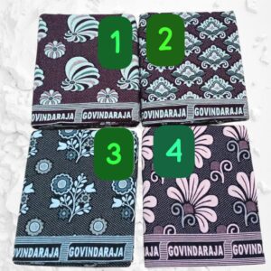 Govindaraja thick pure Cotton bedsheet 60x90 TB12