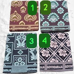 Govindaraja thick pure Cotton bedsheet 60x90 TB12