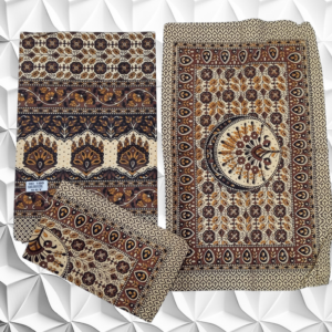 Hand look Pure Cotton Queen size 1 Bedspread+2Pillow covers set