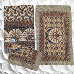 Hand look Pure Cotton Queen size 1 Bedspread+2Pillow covers set