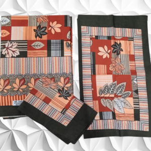 Pigment Pure Cotton Queen size 1 Bedspread+2Pillow covers set