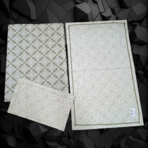 Pigment Fancy Pure Cotton Queen size 1 Bedspread+2Pillow covers set