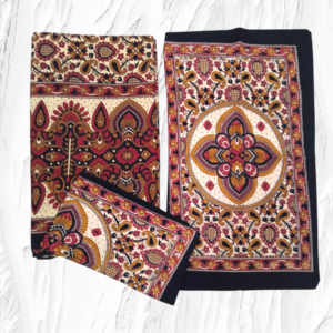 Fine super Pure Cotton Queen size 1 Bedspread+2Pillow covers set