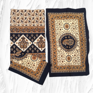 Fine super Pure Cotton Queen size 1 Bedspread+2Pillow covers set