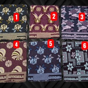 Govindaraja thick pure Cotton bedsheet 60x90 TB12