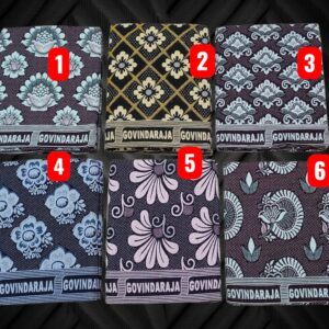 Govindaraja thick pure Cotton bedsheet 60x90 TB12