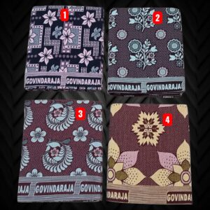 Govindaraja thick pure Cotton bedsheet 60x90 TB12